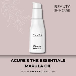 Acure's The Essentials Marula Oil