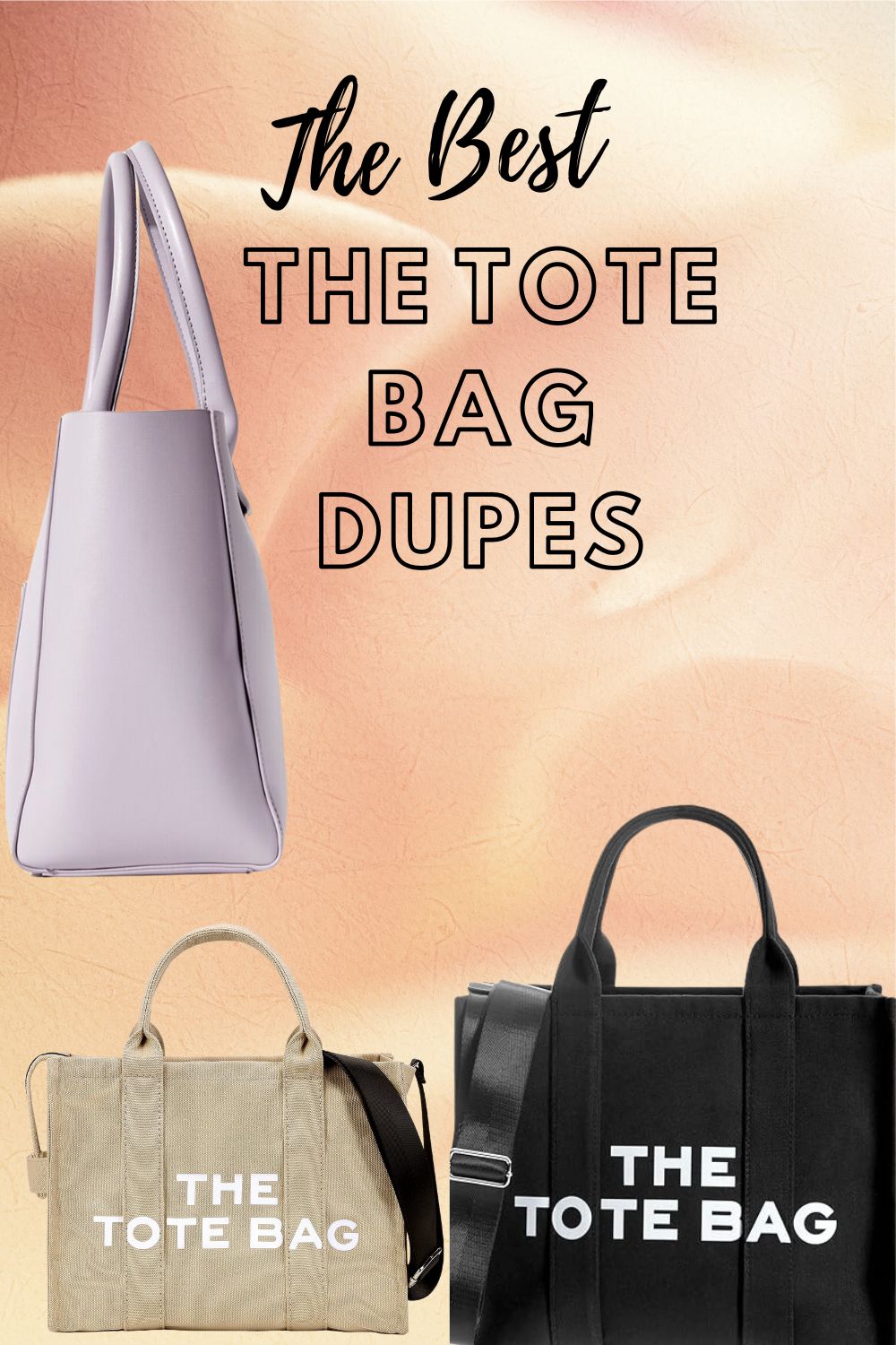 Amazing Marc Jacobs Tote Bag Dupes [Cheap Alternatives] - Sweet Glim