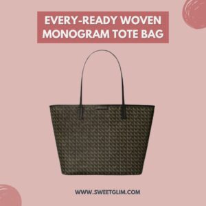 Every-Ready Woven Monogram Tote Bag – Tory Burch