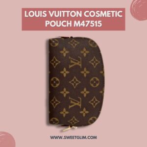 Louis Vuitton COSMETIC POUCH M47515