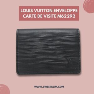 Louis Vuitton ENVELOPPE CARTE DE VISITE M62292