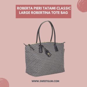 _Roberta Pieri Tatami Classic Large Robertina Tote Bag