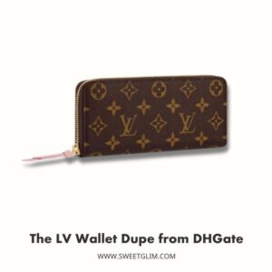 The LV Wallet Dupe from DHGate