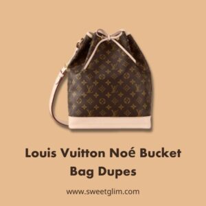 Louis Vuitton Noé Bucket Bag Dupes