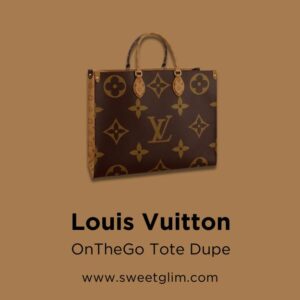 Louis Vuitton OnTheGo Tote Dupe