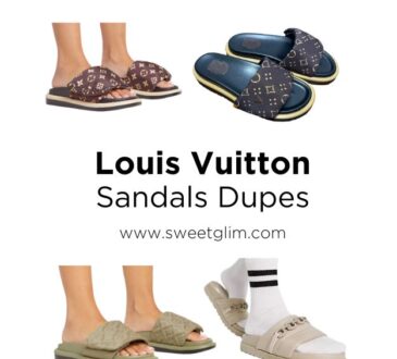 Louis Vuitton Sandals Dupes Featured