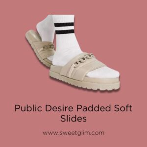Public Desire Padded Soft Slides