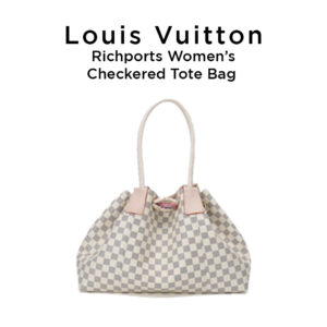 Richports Women’s Checkered Tote Bag