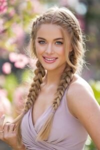 Best French Braid Hairstyle #1