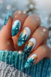 Christmas-Nails-Ideas #1