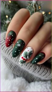 Christmas Nails Ideas #9