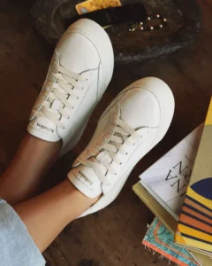 Classic White Sneakers