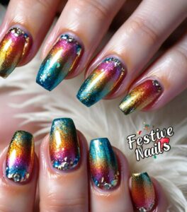 Festive Metallic Tips