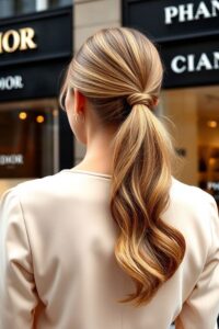 Low Ponytail hairstyle #1