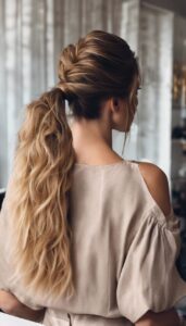 Low Ponytail hairstyle #10