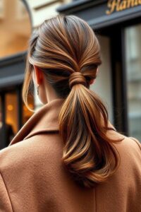 Low Ponytail hairstyle #3