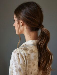 Low Ponytail hairstyle #6