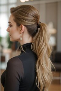 Low Ponytail hairstyle #7