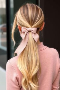 Low Ponytail hairstyle #8