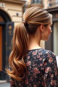 Low Ponytail hairstyle featured image