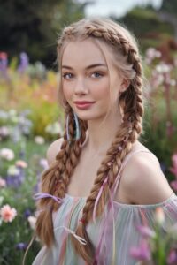 Top 10 Dutch Braid Hairstyles #5