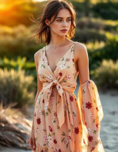 Sustainable maxi dress