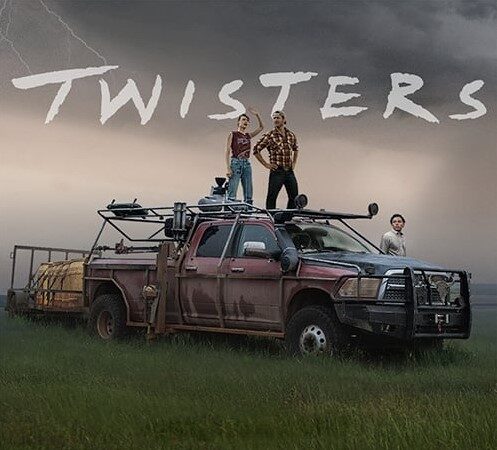 Twisters 2024 movie cover photo